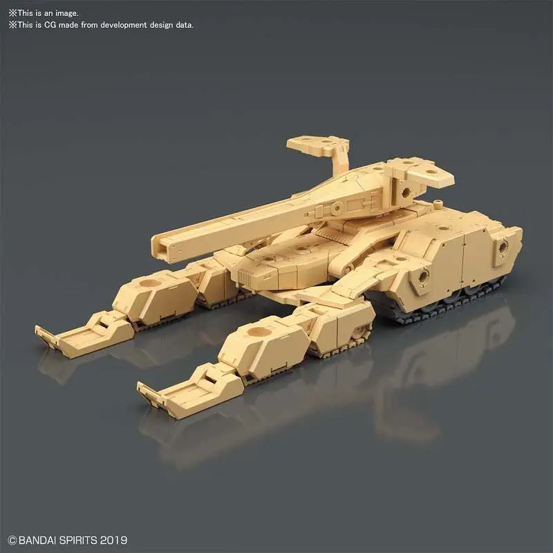 Maquette 30mm ex arm vehicle tank brown 1/144